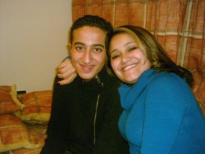 mon  cousin et   lamiaa